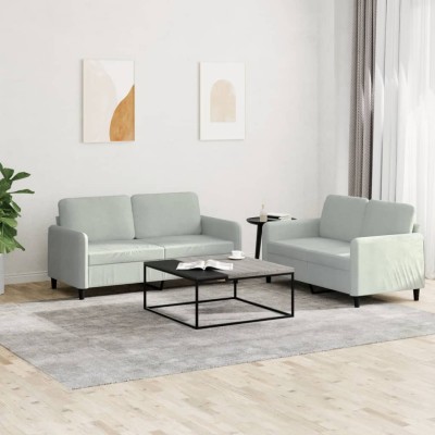 Sofa set, 2 parts, light...