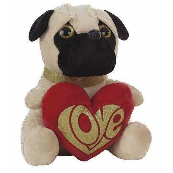 Pūkaina Rotaļlieta Pug 32 cm