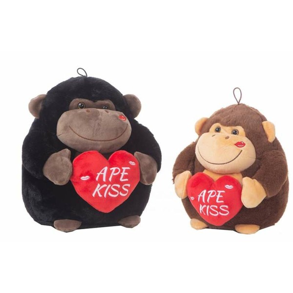 Pehmolelu Ape Kiss 32 cm Gorilla