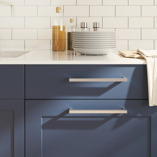 Cabinet handles, 20pcs, silver, stainless steel