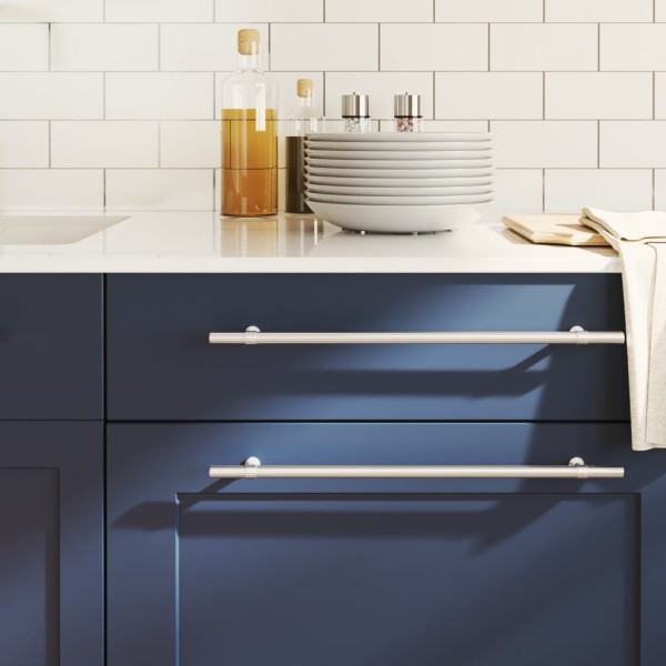 Cabinet handles, 20pcs, silver, stainless steel