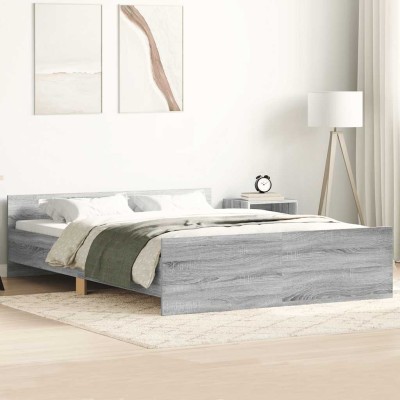 Bed frame with headboard...