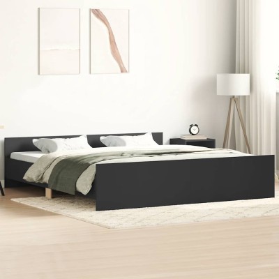 Bed frame with headboard...