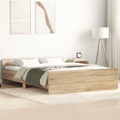 Bed frame with headboard...