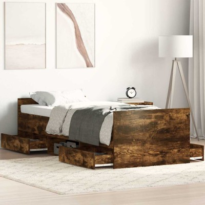 Bed frame with headboard...