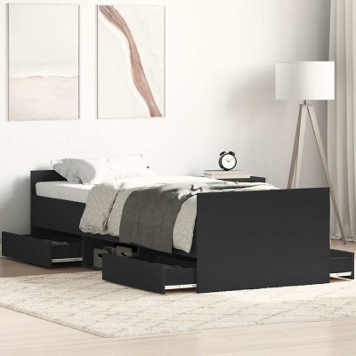 Bed frame with headboard...