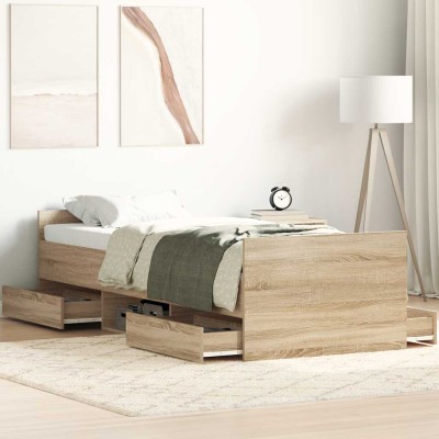 Bed frame with headboard...