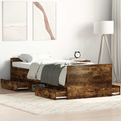 Bed frame with headboard...