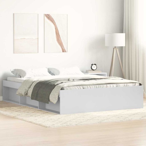 Bed frame, white, 120x200cm