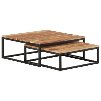 Stackable coffee tables, 2...