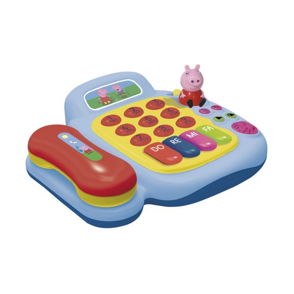 Muzikālā rotaļlieta Peppa Pig Fiksētais Telefons Peppa Pig Zils