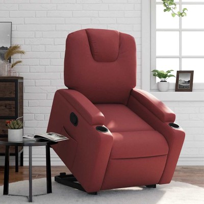 Stand up recliner, red...