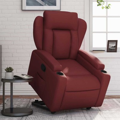 Stand up recliner, red...