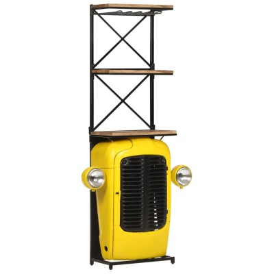 Wine cabinet, yellow,...