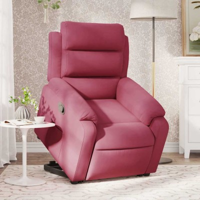 Stand up recliner, red...