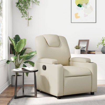 Reclining chair, cream...