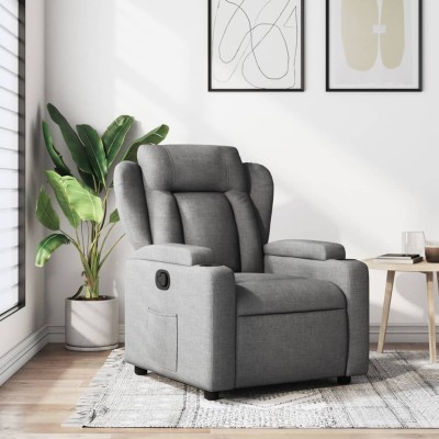 Reclining chair, dark gray,...