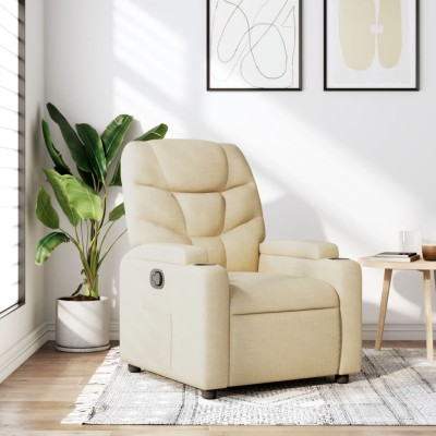 Reclining chair, cream...