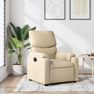 Reclining chair, cream...