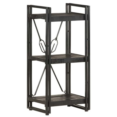 Bookcase, 3 levels, black,...