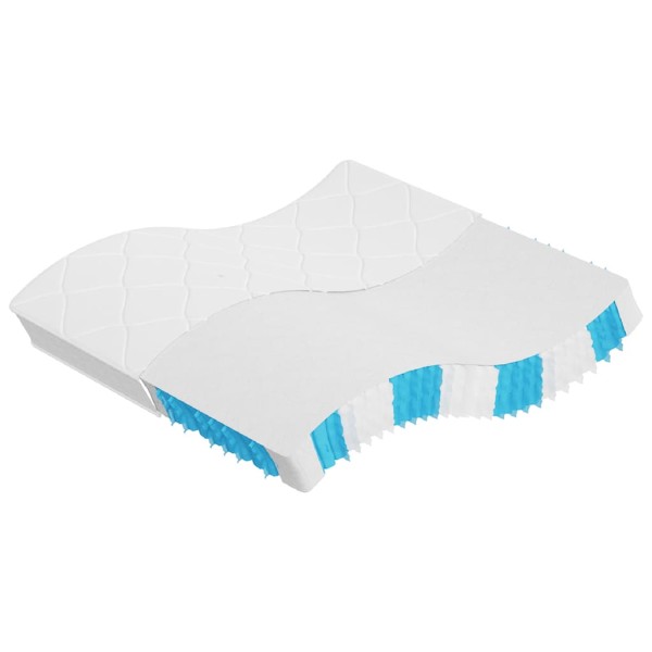 Pocket spring mattress, 200x200cm, medium/hard