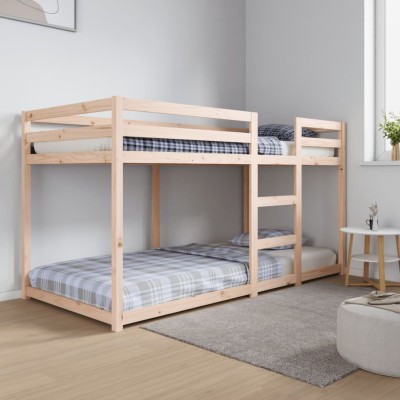 Bunk bed without mattress,...