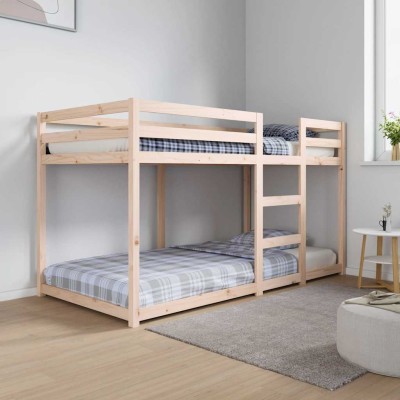 Bunk bed without mattress,...