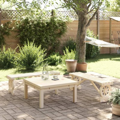 Garden benches, 2 units,...