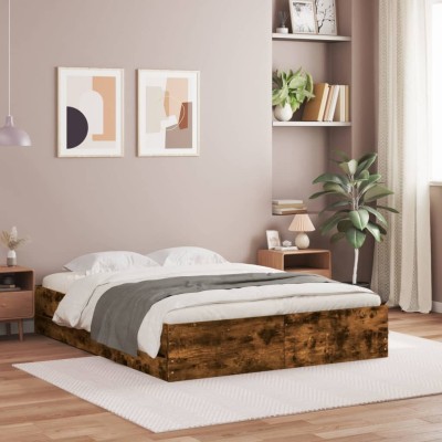 Bed frame with drawers,...