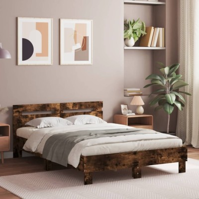Bed frame with headboard,...