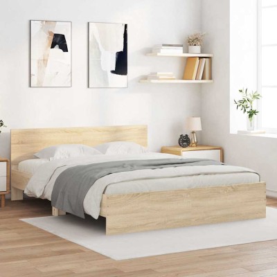 Bed frame with headboard,...