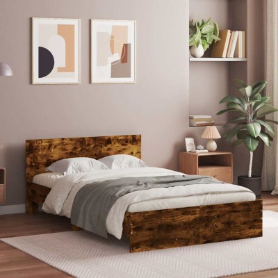 Bed frame with headboard,...