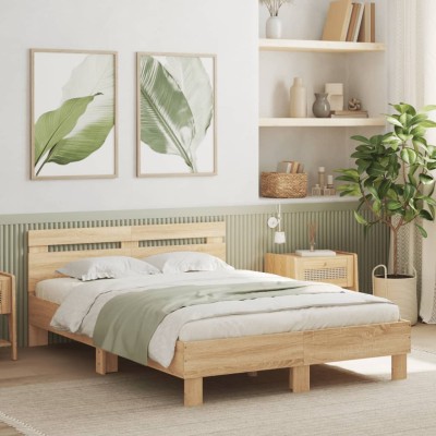 Bed frame with headboard...