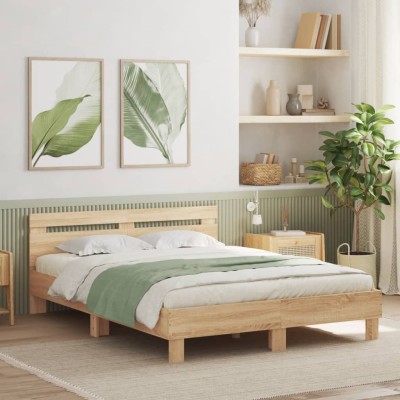 Bed frame with headboard...