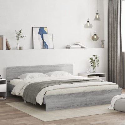 Bed frame with headboard...