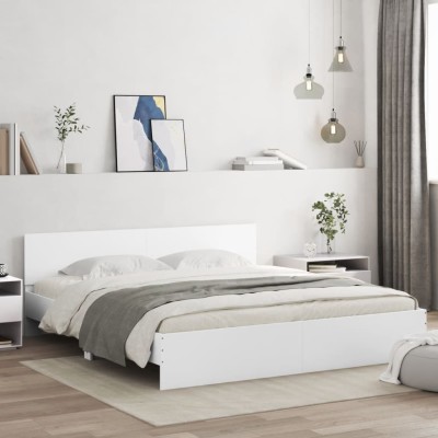 Bed frame with headboard...