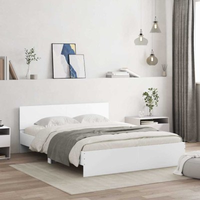 Bed frame with headboard...