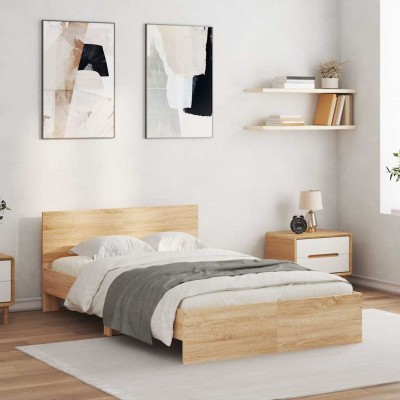 Bed frame with headboard...