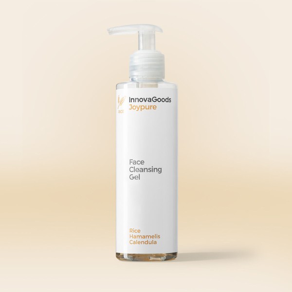 Facial Cleansing Gel Rice Joypure InnovaGoods 200 ml