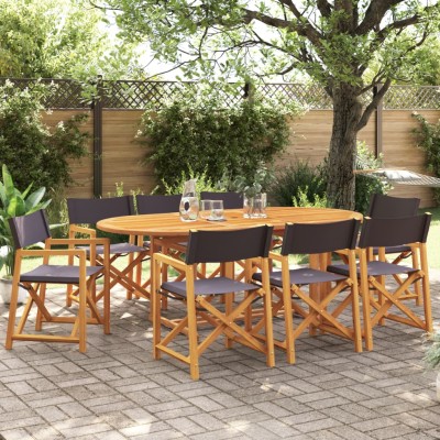 Folding garden chairs, 8...