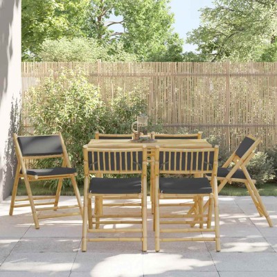 Bistro chairs with dark...
