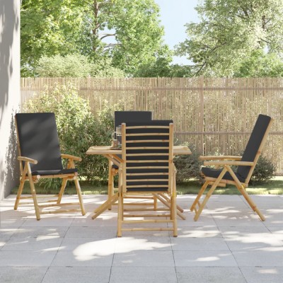 Garden chairs with dark...