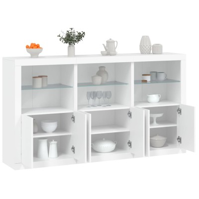 Side cabinet with LED...