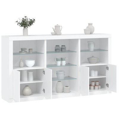 Side cabinet with LED...