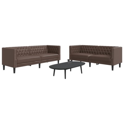 Chesterfield sofa set, 2...