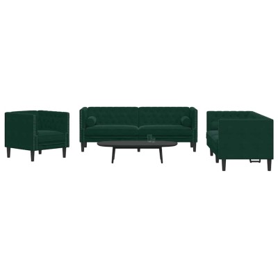 Chesterfield sofa set with...