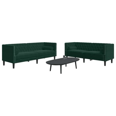 Chesterfield sofa set with...