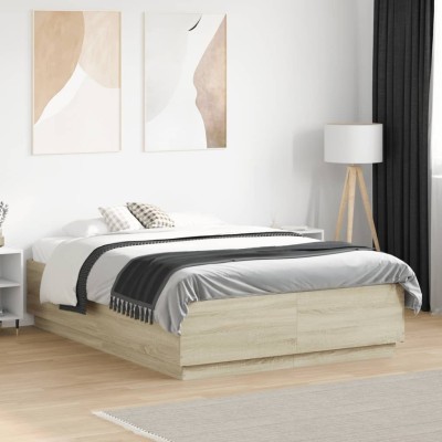 Bed frame, sonoma oak...