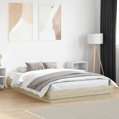 Bed frame, sonoma oak...