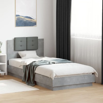 Bed frame with headboard,...
